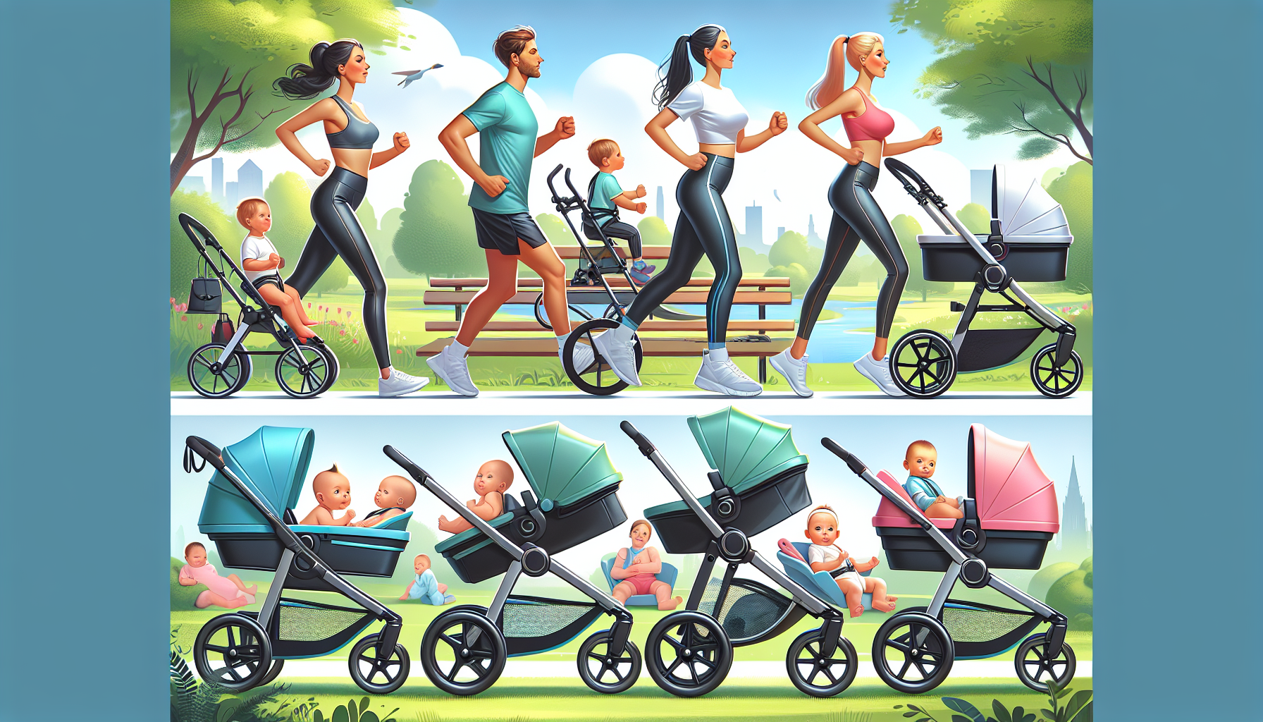 At What Age Can You Run With A Baby In A Stroller?