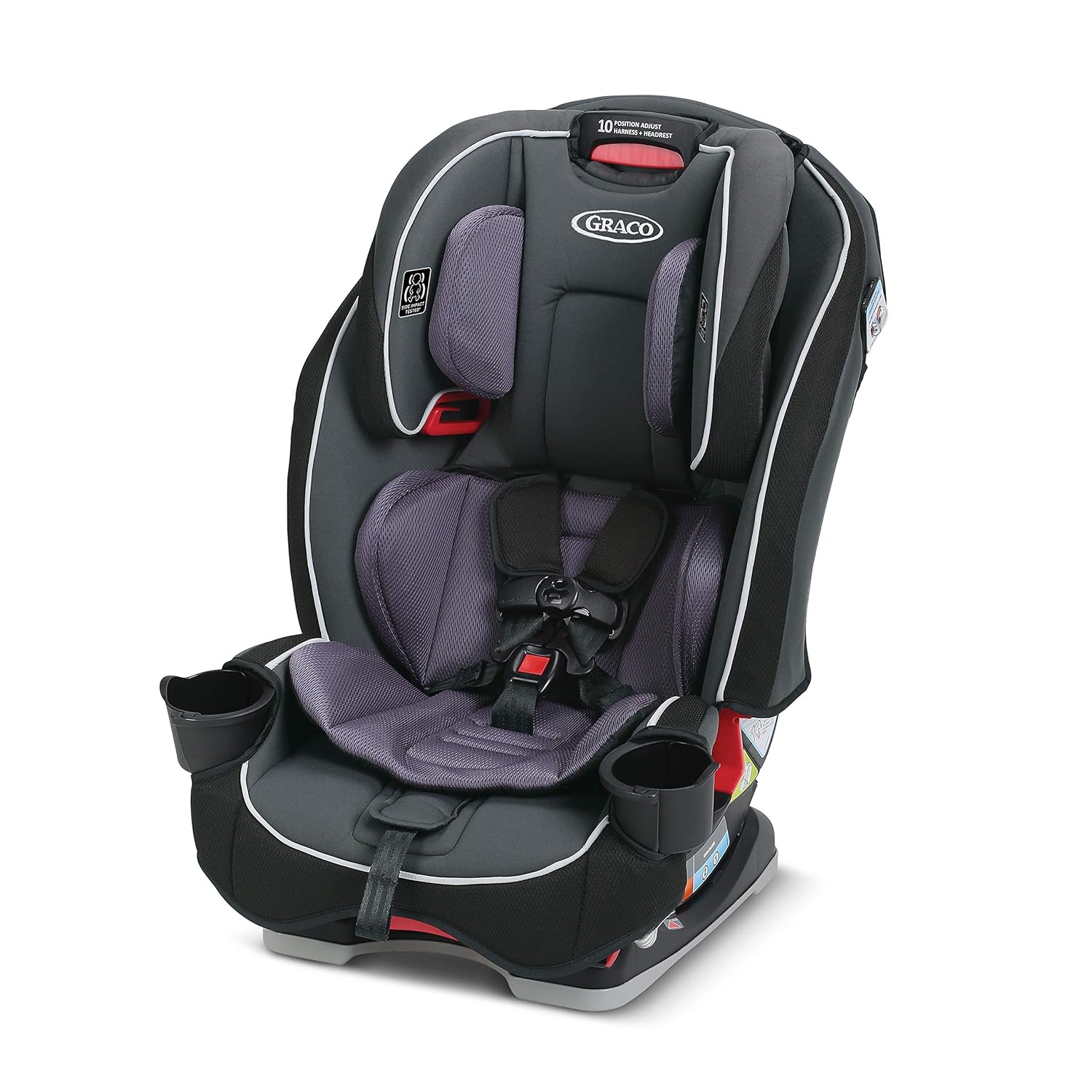 Graco Slimfit 3 in 1 Car Seat | Slim  Comfy Design Saves Space in Your Back Seat, Redmond