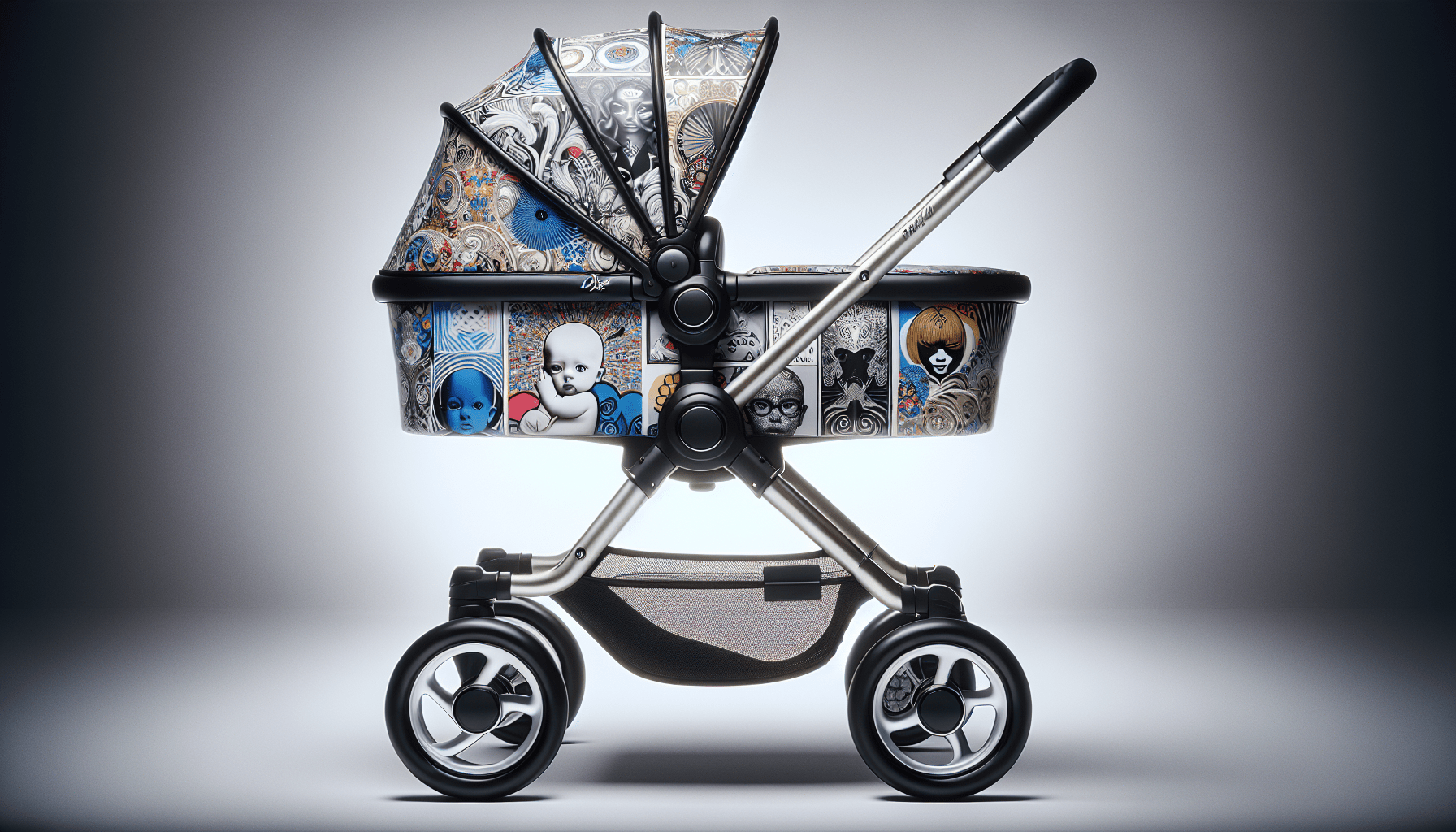 Luxury Fendi Stroller: Style and Comfort Combined