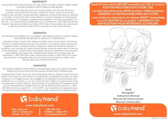 Baby Trend Navigator Double Jogger Stroller, Tropic