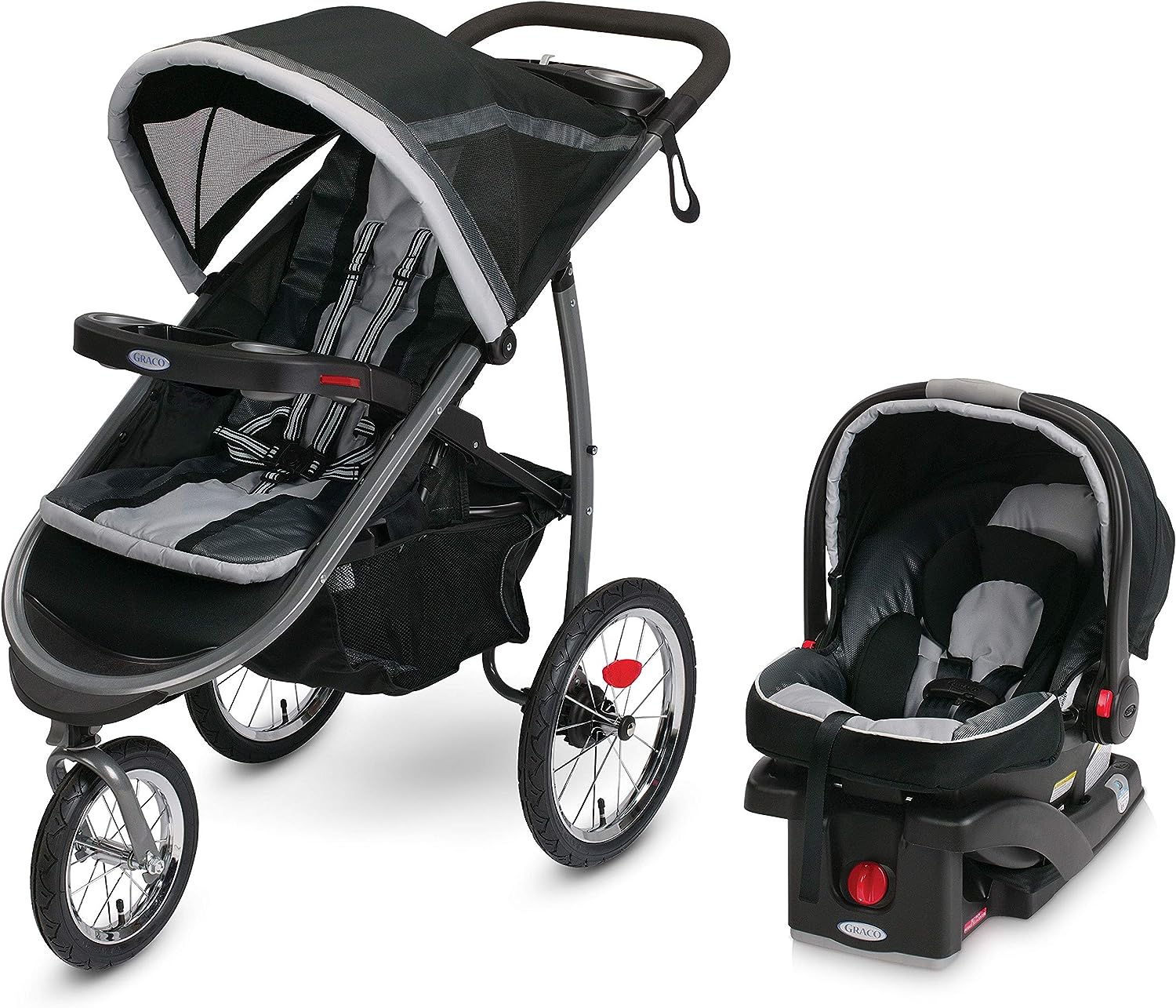 Graco FastAction Fold Jogger Travel System Review-Best Jogging Stroller Travel System