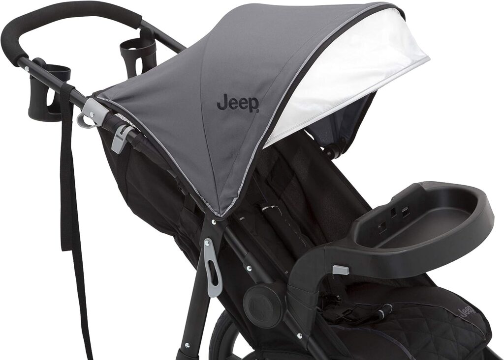 Jeep Classic Jogging Stroller by Delta Chidlren, Grey