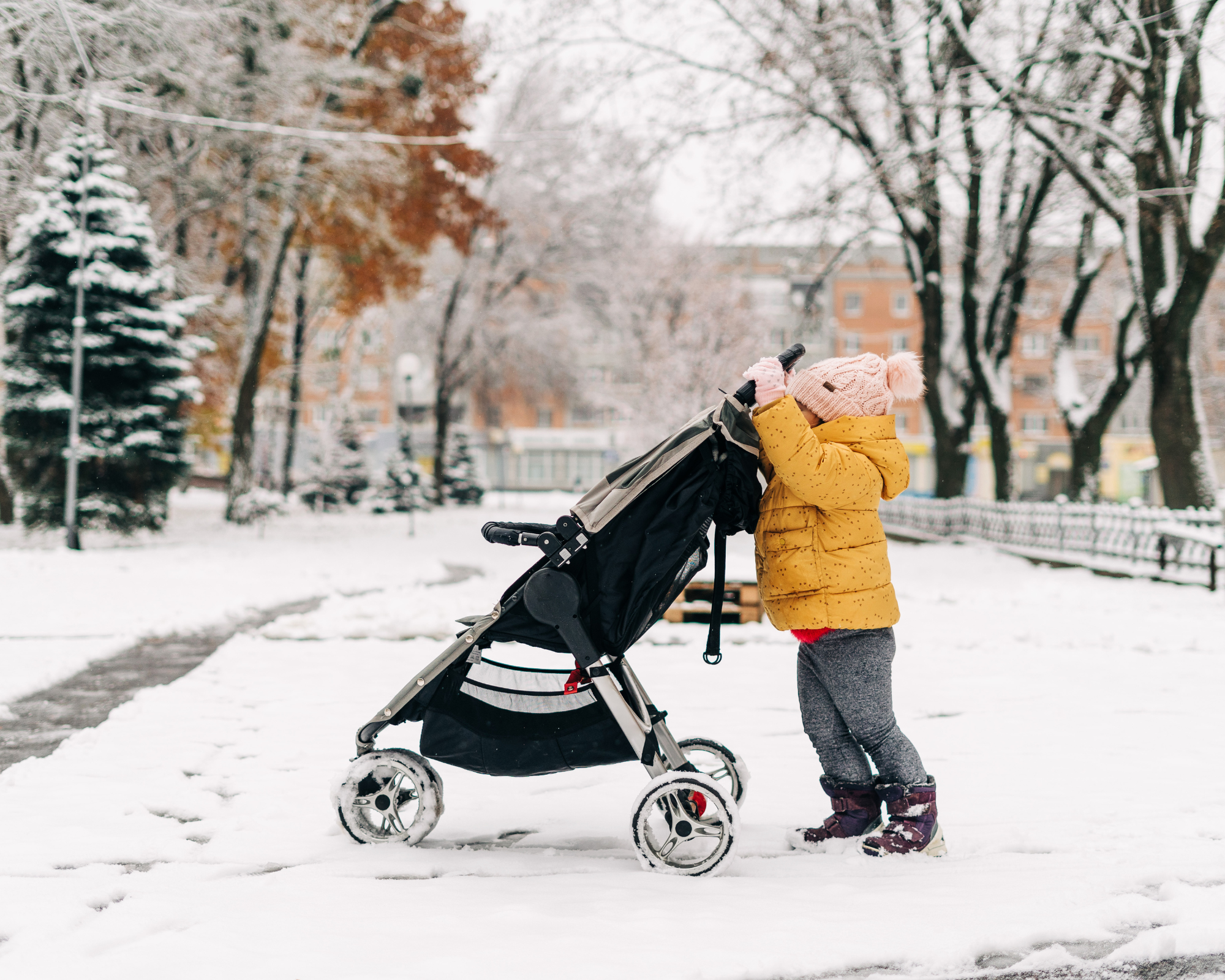 Best Stroller for Winter Snow-Our #1 Pick!!