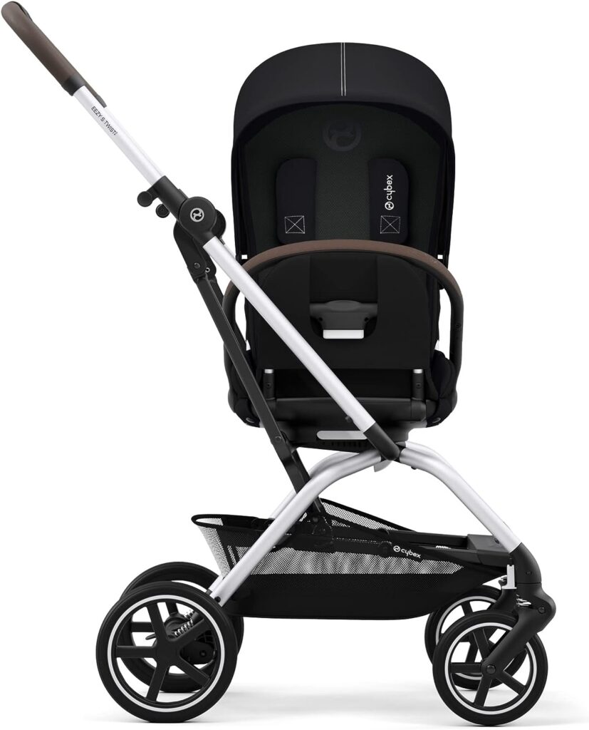 CYBEX Eezy S Twist +2 V2 Baby Stroller with 360° Rotating Seat for Infants 6 Months and Up - Compatible with CYBEX Car Seats