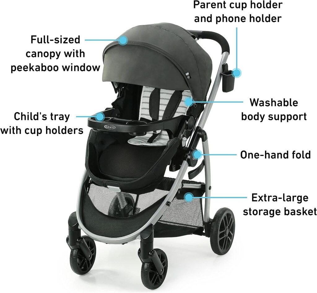 Graco Modes Pramette DLX Stroller, Hamilton