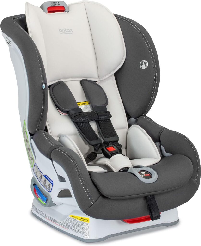 Britax Marathon Clicktight Convertible Car Seat, Mod Ivory SafeWash