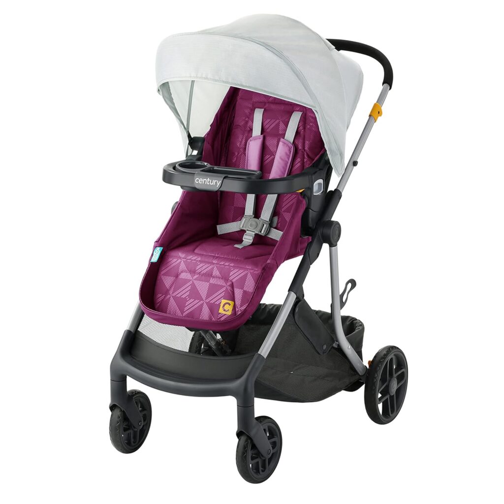 Century Swap On Modular Stroller, Berry