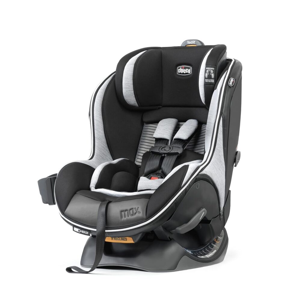 Chicco NextFit Max Zip Air | Convertible Car Seat| Rear-Facing Seat for Infants 12-40 lbs. | Forward-Facing Toddler Car Seat 25-65 lbs. | Baby Travel Gear