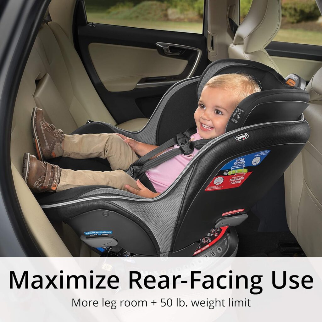 Chicco NextFit Max Zip Air | Convertible Car Seat| Rear-Facing Seat for Infants 12-40 lbs. | Forward-Facing Toddler Car Seat 25-65 lbs. | Baby Travel Gear