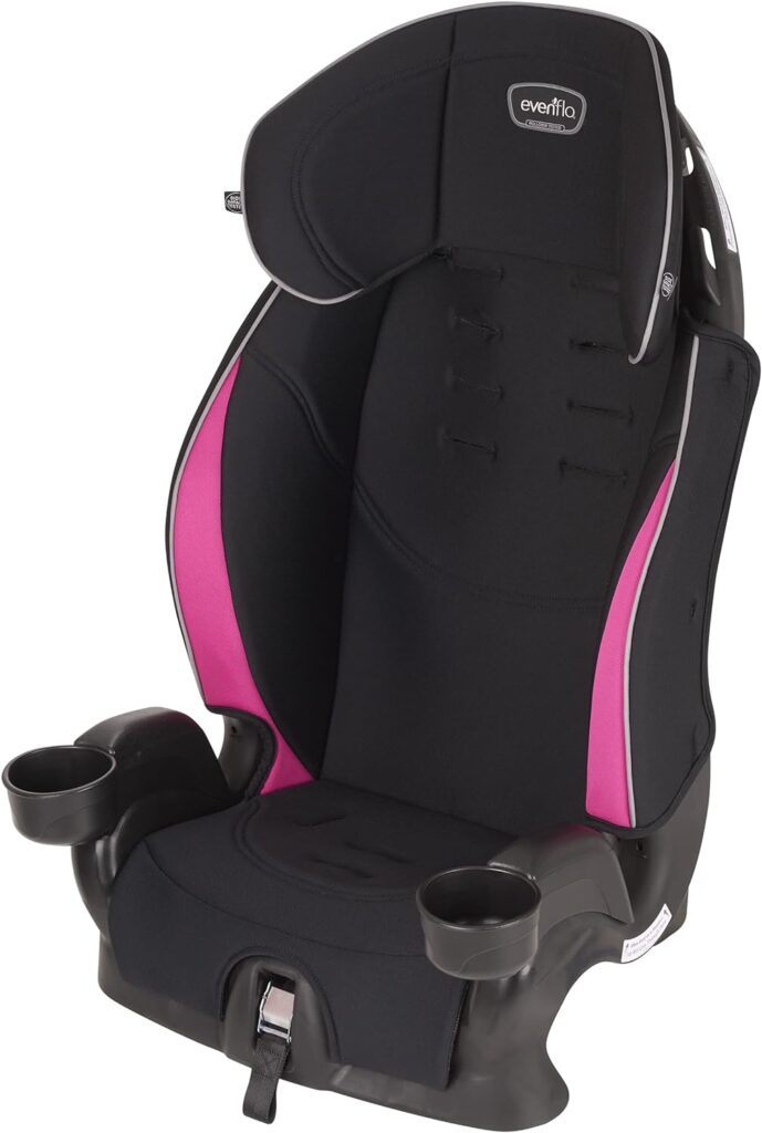 Evenflo Chase Sport Harnessed Booster Car Seat, Jayden 18x18.5x29.5 Inch (Pack of 1)