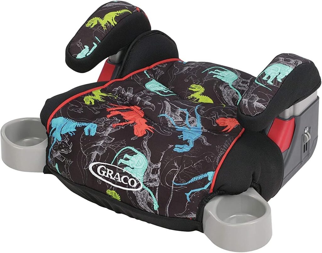 Graco TurboBooster Backless Booster Car Seat, Dinorama (Pack of 2)