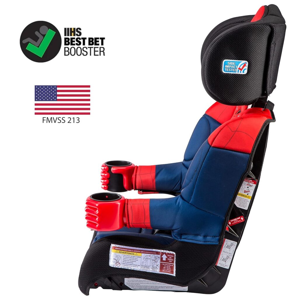 KidsEmbrace 2-in-1 Forward-Facing Harness Booster Seat, Marvel Spider-Man