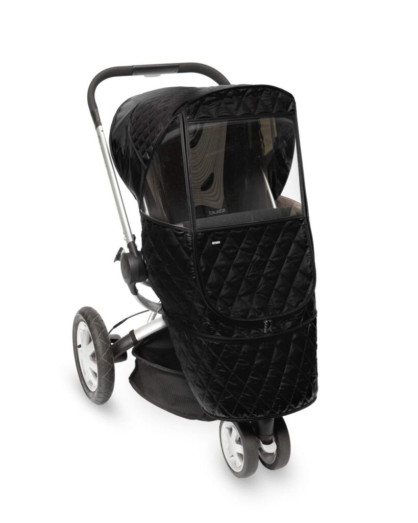 Manito Castle Beta Stroller Weather Shield (Black)