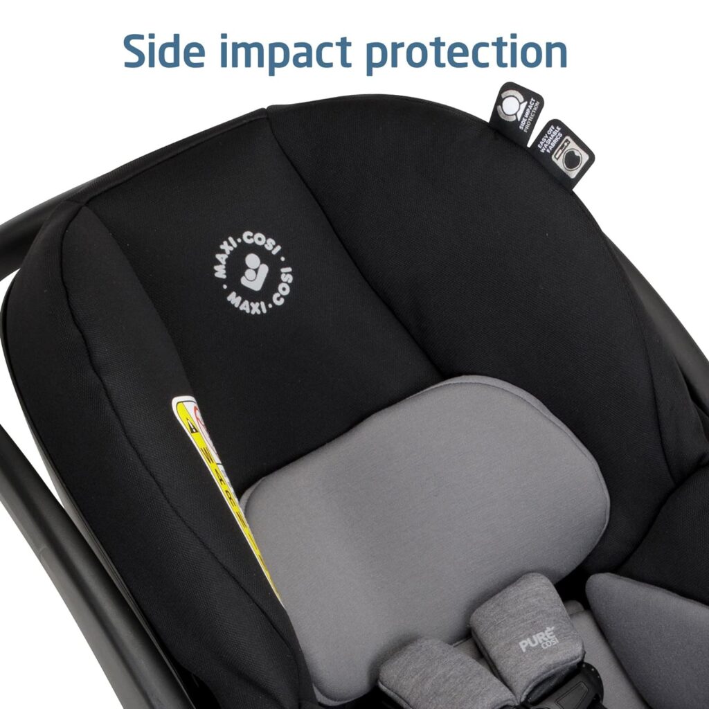 Maxi-Cosi Maxi-Cosi Mico Luxe Infant Car Seat, Rear-Facing for Babies from 4-30 lbs, Midnight Glow