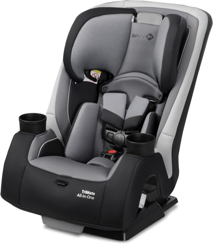 Safety 1st TriMate All-in-One Convertible Car Seat, All-in-one Convertible with Rear-Facing, Forward-Facing, and Belt-Positioning Booster, High Street