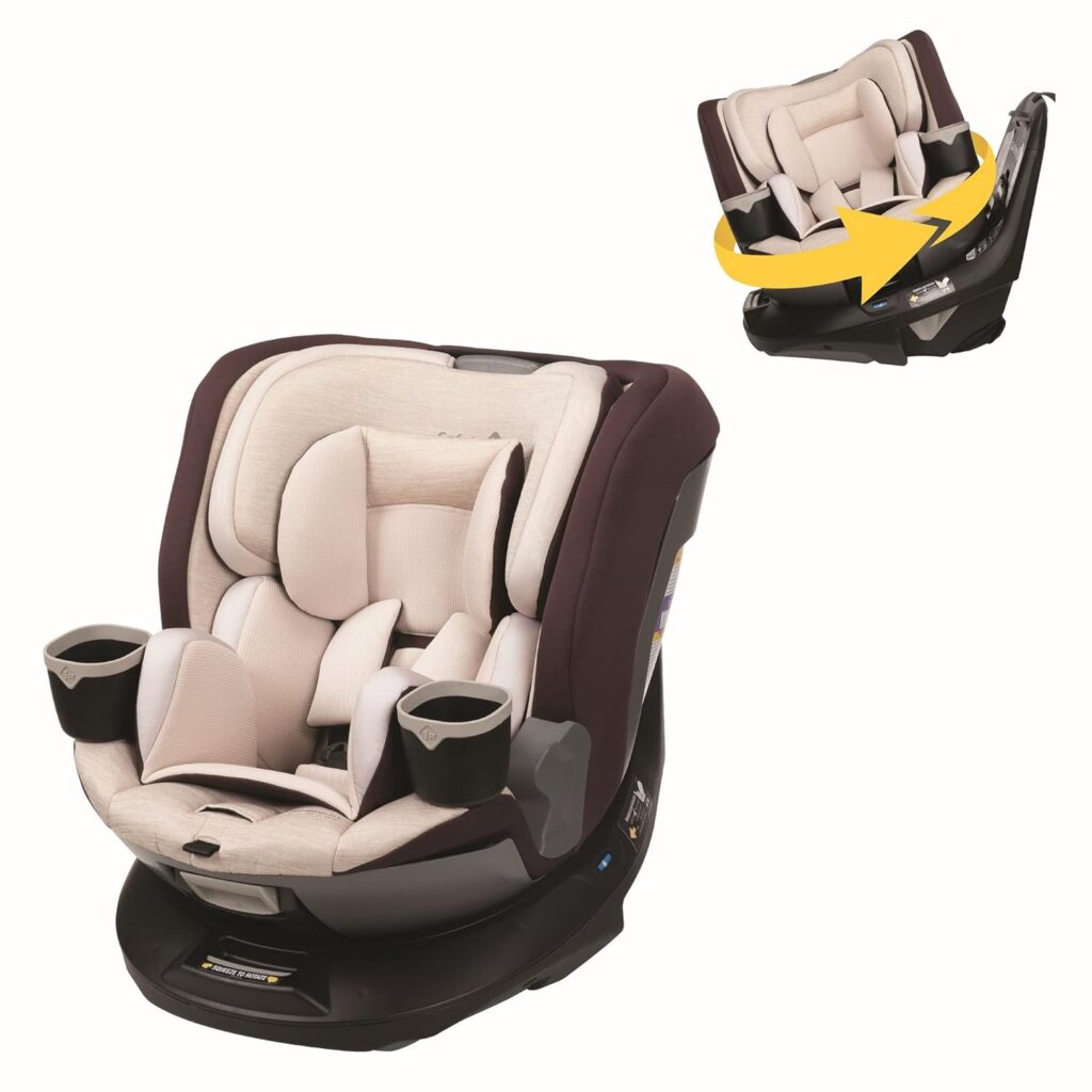 Safety 1st Turn and Go 360 DLX Rotating All-in-One Car Seat, Provides 360° seat Rotation, High Street