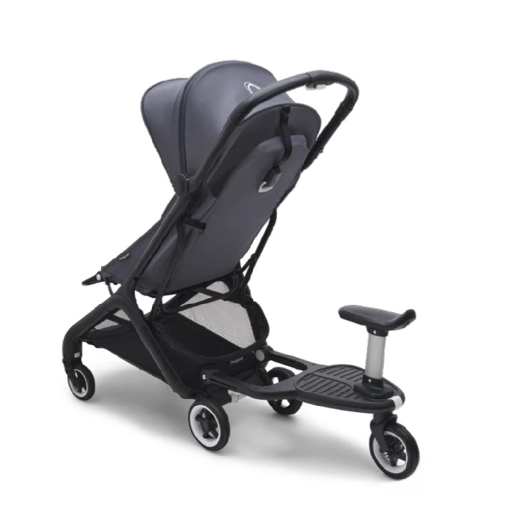 Bugaboo Butterfly Comfort Wheeled Board +, Compatible with Bugaboo Butterfly Pushchair, Buggy Board with Removable Seat for Toddlers, Sit and Stand Option and Flexible Board Position